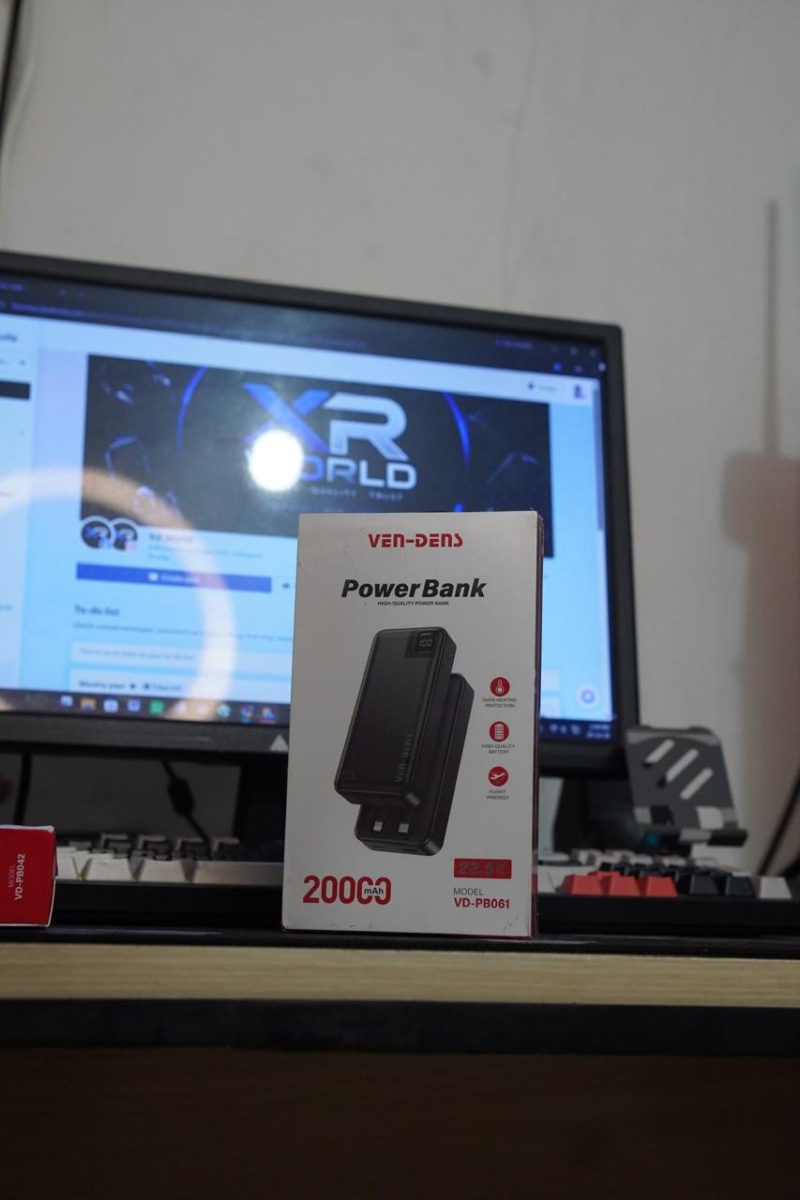 Vendens 20000mAh 22.5W Fast Charging Power Bank